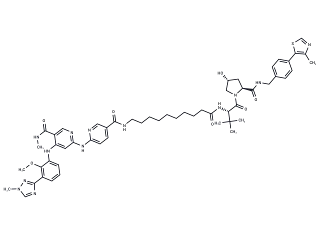 PROTAC TYK2 degradation agent1 PROTAC TYK2 degradation agent1