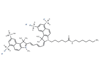 Sulfo-Cyanine5.5 amine potassium