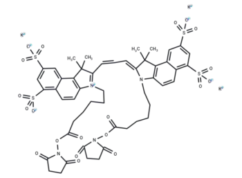 Sulfo-cyanine3.5 NHS ester tripotassium