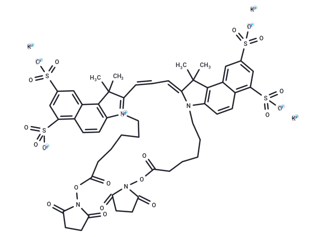 Sulfo-cyanine3.5 NHS ester tripotassium