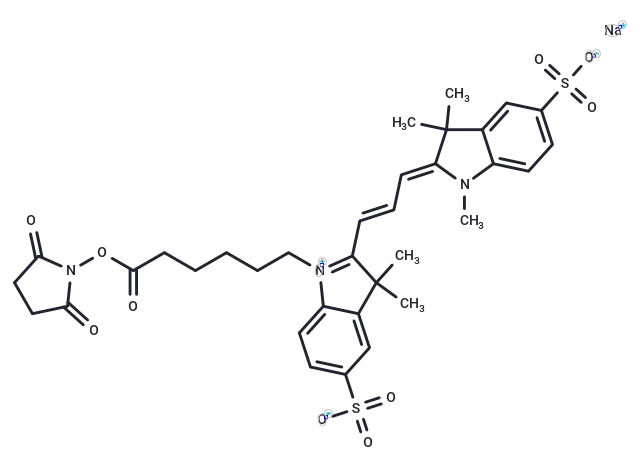 Sulfo-cyanine3 NHS ester sodium