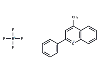 4-Methyl-2-phenylchromenylium tetrafluoroborate