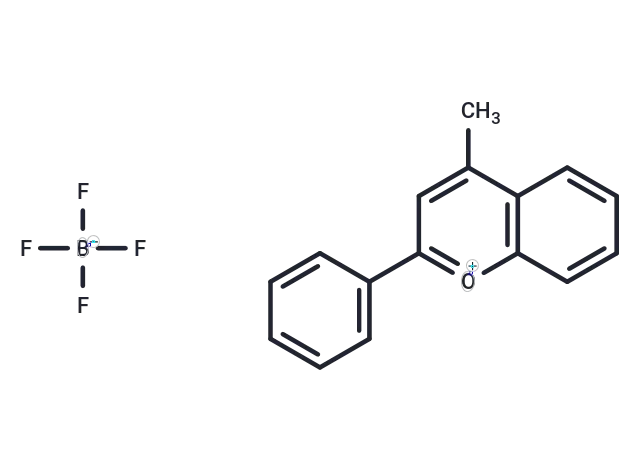 4-Methyl-2-phenylchromenylium tetrafluoroborate