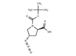(2R,4S)-Boc-D-Pro(4-N3)-OH 1 (2R