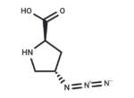 (2R,4S)-H-D-Pro(4-N3)-OH 1 (2R