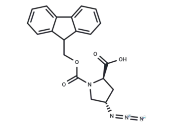 (2R,4S)-Fmoc-D-Pro(4-N3)-OH