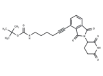 Thalidomide-alkyne-C4-NHBoc