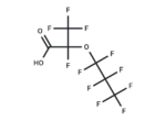 Perfluoro(2-methyl-3-oxahexanoic) acid