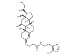 Aldosterone-3-(O-carboxymethyl)oximino-(2-iodohistamine)