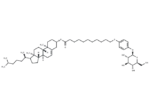 Cholesterol-undecanoate-glucose conjugate