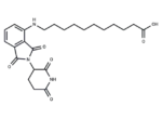 Thalidomide-NH-C10-COOH 1 Thalidomide-NH-C10-COOH