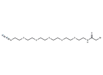Bromoacetamido-PEG5-azide