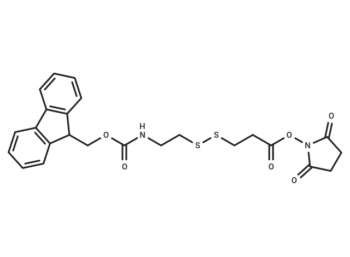 Fmoc-NH-ethyl-SS-propionic NHS ester