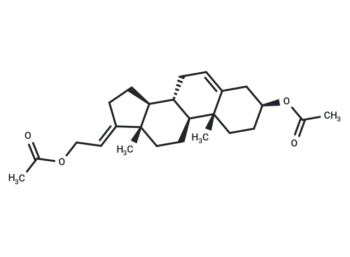 21-(acetyloxy)pregna-5,17-dien-3-yl acetate