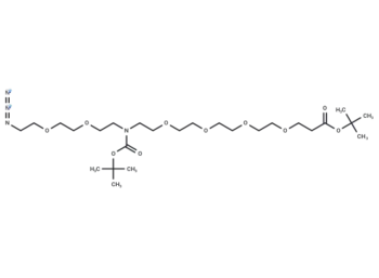 N-(Azido-PEG2)-N-Boc-PEG4-Boc