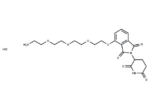 Thalidomide-PEG4-NH2 hydrochloride 1 Thalidomide-PEG4-NH2 hydrochloride