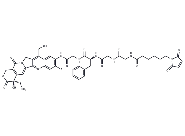 MC-GGFG-(7ethanol-10NH2-11F-Camptothecin)
