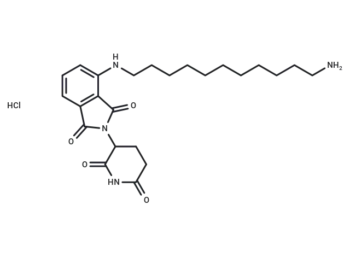 Pomalidomide-C11-NH2 hydrochloride