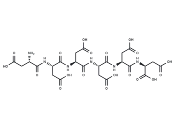 Asp-Asp-Asp-Asp-Asp-Asp