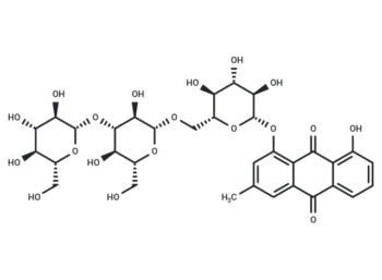 Chrysophanol triglucoside