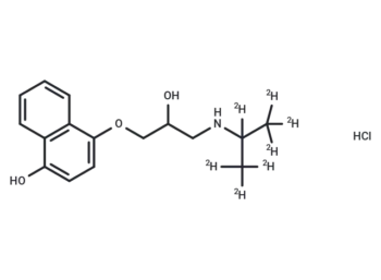 4-Hydroxypropranolol-d7 hydrochloride