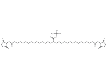 N-Boc-N-bis(PEG4-NHS ester)