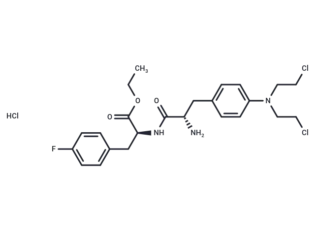 Melflufen hydrochloride