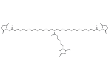 N-Desthiobiotin-N-bis(PEG4-NHS ester)