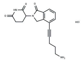 Lenalidomide-propargyl-C2-NH2 hydrochloride