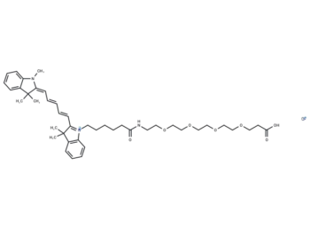 Cy5-PEG4-acid