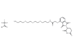 Thalidomide-O-amido-C3-PEG3-C1-NH2 1 Thalidomide-O-amido-C3-PEG3-C1-NH2