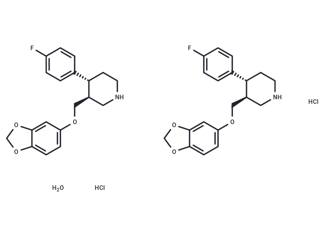 Paroxetine hydrochloride hemihydrate