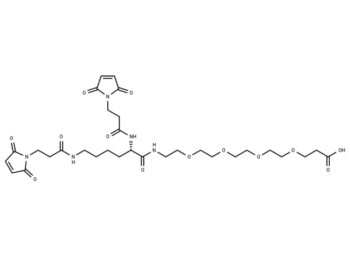 Bis-Mal-Lysine-PEG4-acid