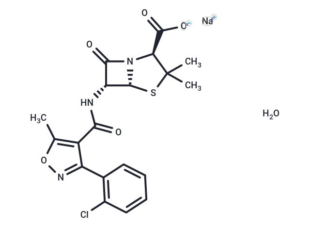Cloxacillin sodium monohydrate
