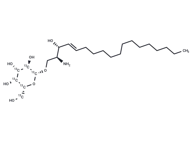 13C6 Glucosylsphingosine (d18:1)