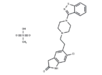Ziprasidone mesylate