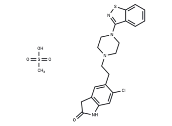 Ziprasidone mesylate