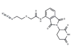 Pomalidomide-PEG1-azide