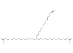 N-(Propargyl-PEG4)-N-bis(PEG4-acid)