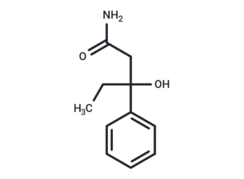 3-hydroxy-3-phenylpentanamide