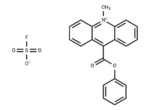 10-Methyl-9-(phenoxycarbonyl)acridinium (fluorosulfonate)