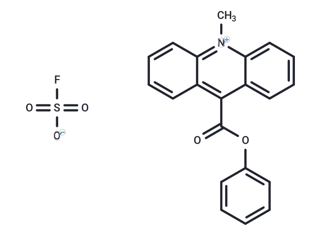10-Methyl-9-(phenoxycarbonyl)acridinium (fluorosulfonate)