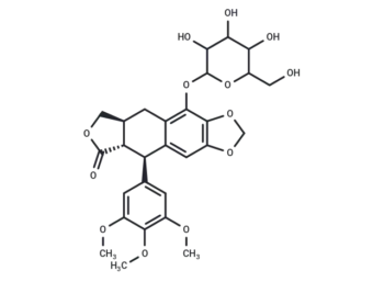 (-)-beta-Peltatin-5-O-beta-D-glucopyranoside