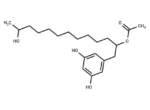 5-(2-Acetoxy-12-hydroxytridecyl)-1,3-benzenediol 1 5-(2-Acetoxy-12-hydroxytridecyl)-1