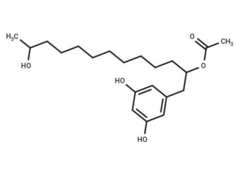 5-(2-Acetoxy-12-hydroxytridecyl)-1,3-benzenediol