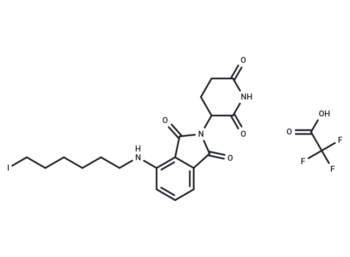 Pomalidomide-C6-I TFA