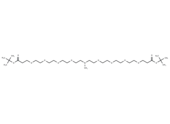 N-Me-N-bis(PEG4-C2-Boc)