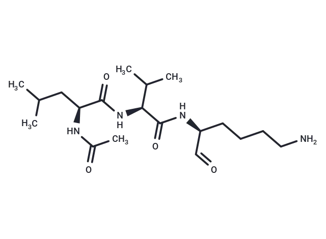 Ac-Leu-Val-Lys-Aldehyde