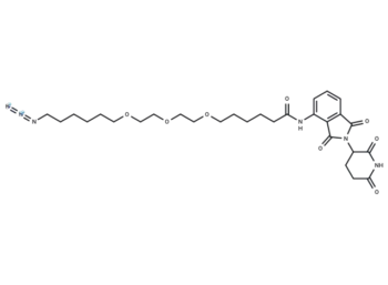 Pomalidomid-C6-PEG3-butyl-N3