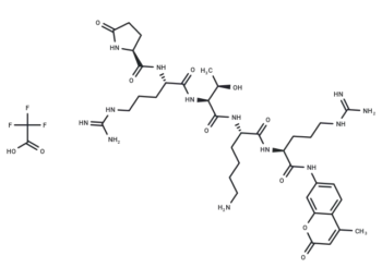 Pyr-Arg-Thr-Lys-Arg-AMC TFA